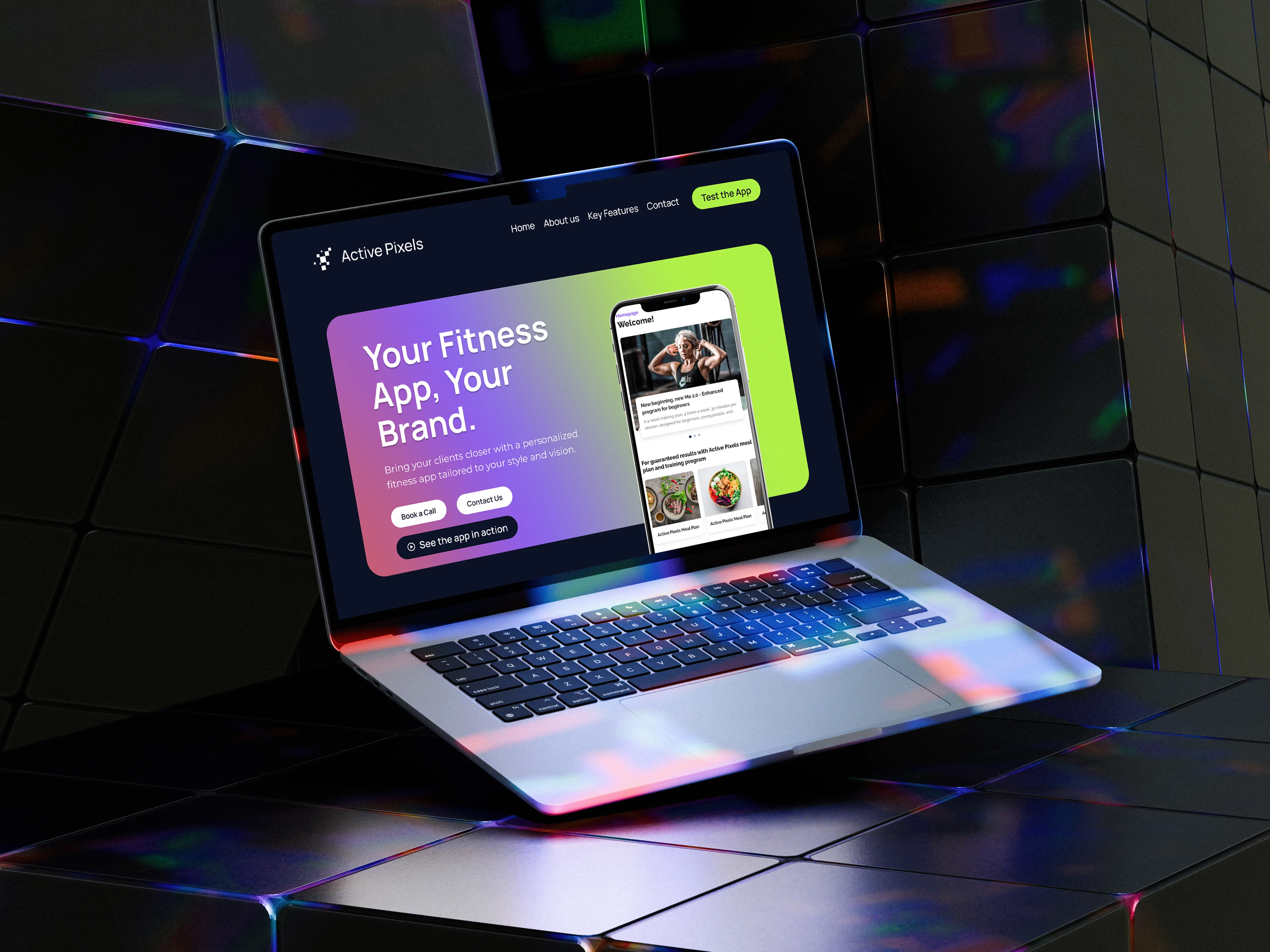 Active Pixels - Web Applications, Mobile Applications, Business Development  project by Nine Pixels