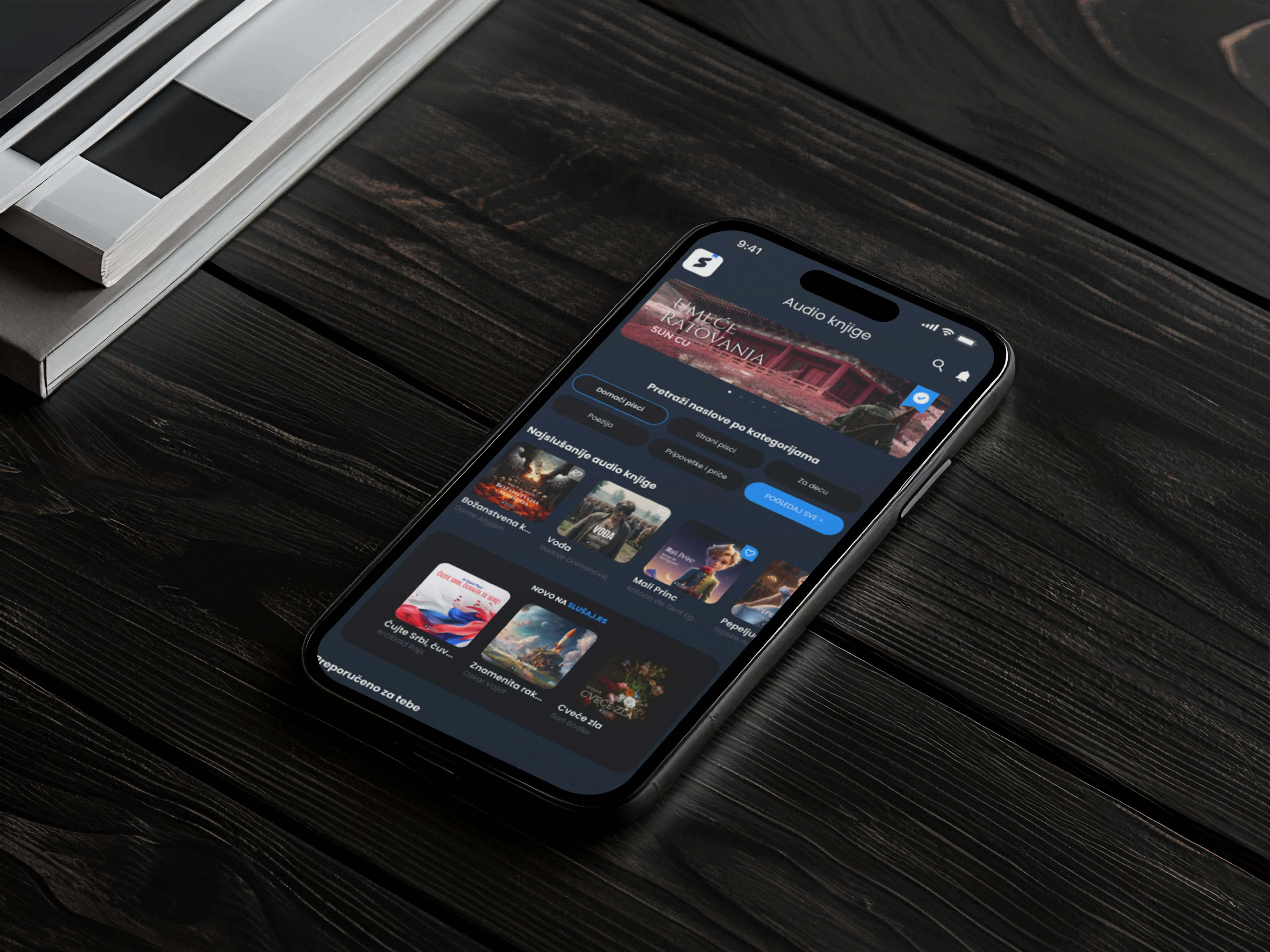 Slušaj.rs - Web Applications, Mobile Applications  project by Nine Pixels